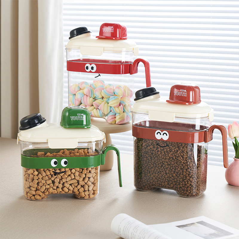 Food Storage Box Set - Moisture-proof food-grade storage containers for cat