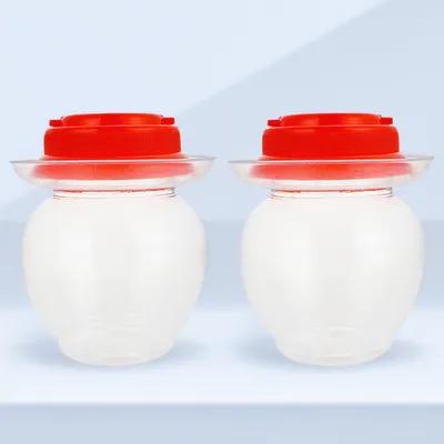 Food Storage Plastic - 2Pcs Pickle Jar Household Plastic Sealed