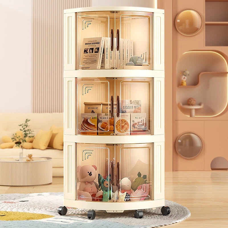 Bread Box Bamboo - Plastic double-door foldable and mobile triangular
