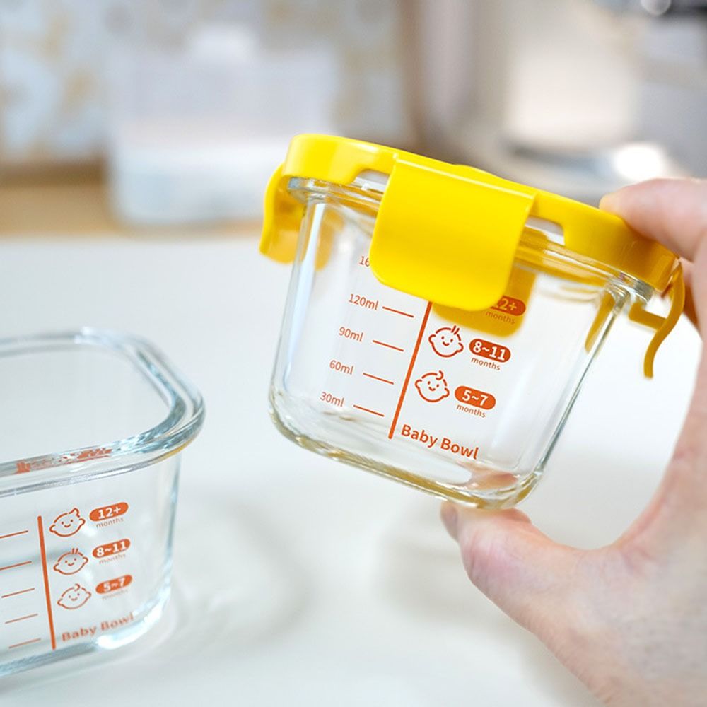 Food Storage Frozen - 170ml Baby Food Storage Jar Glass
