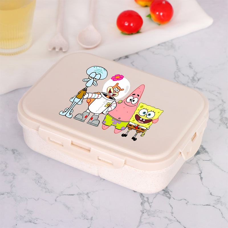 Food Storage Bins - New SpongeBob SquarePanted Lunch Box Anime