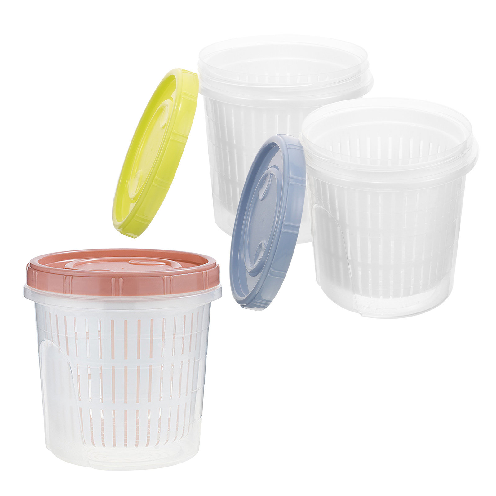 Food Storage Containers - 3Pcs Pickle Container Sealed Storage Jar