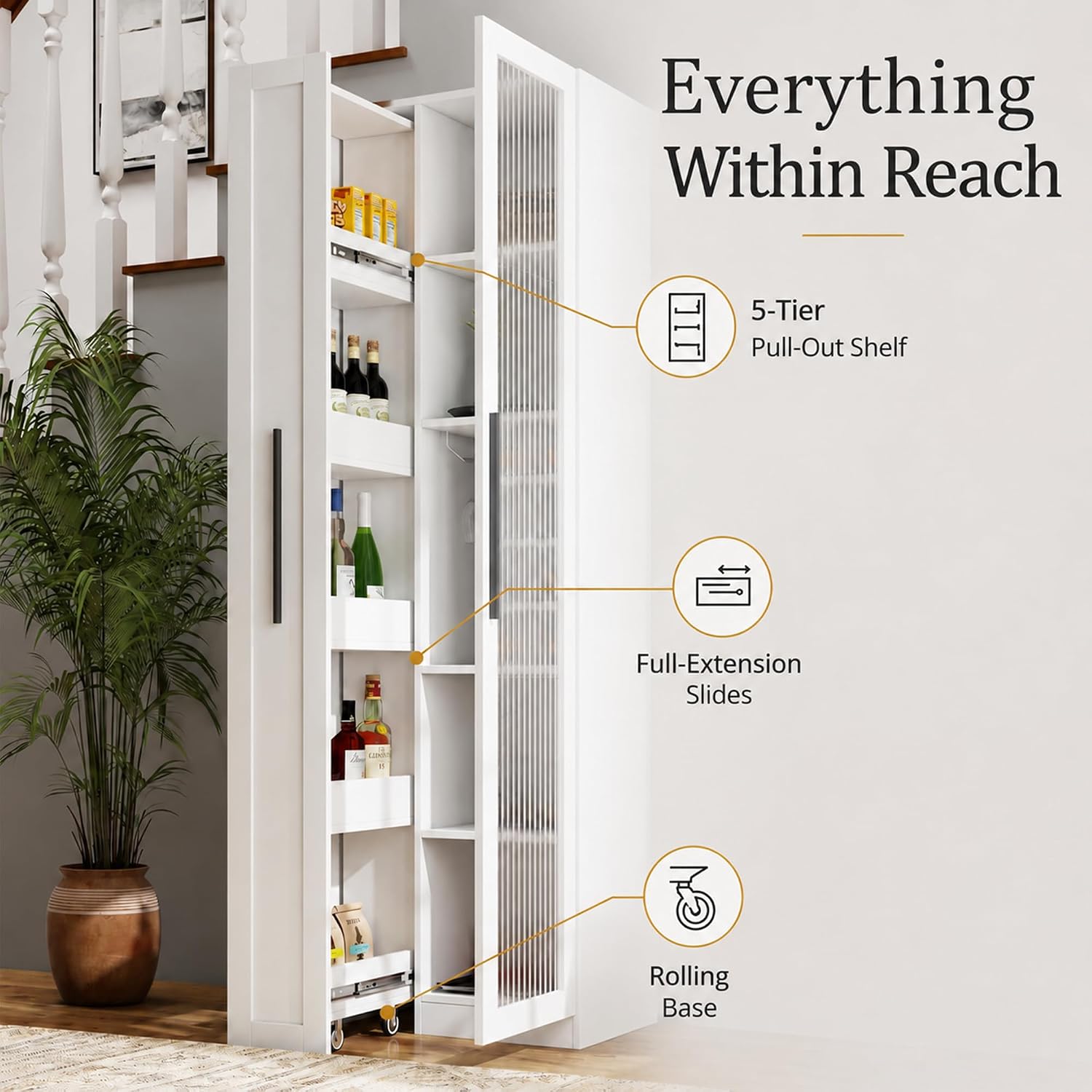71 Inch White Kitchen Pantry C - đánh giá và giá Food Storage Without Pantry