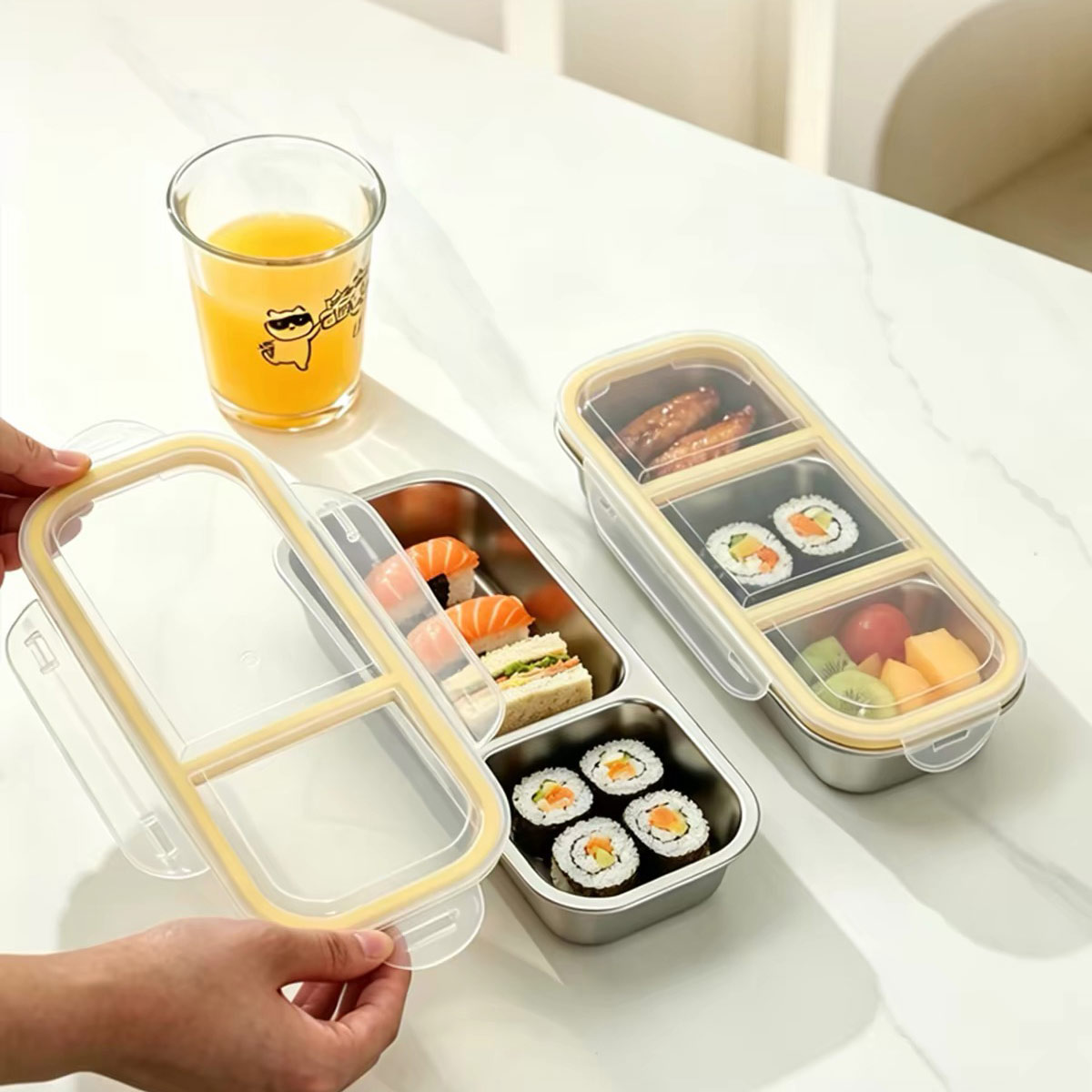 Stainless Steel Food Storage B - đánh giá và giá Food Storage Box Set