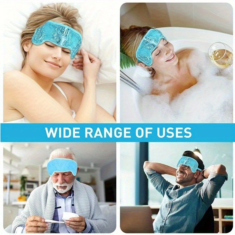 Reusable Hot Cold Gel Headband - đánh giá và giá Cold Pack Ice Gel