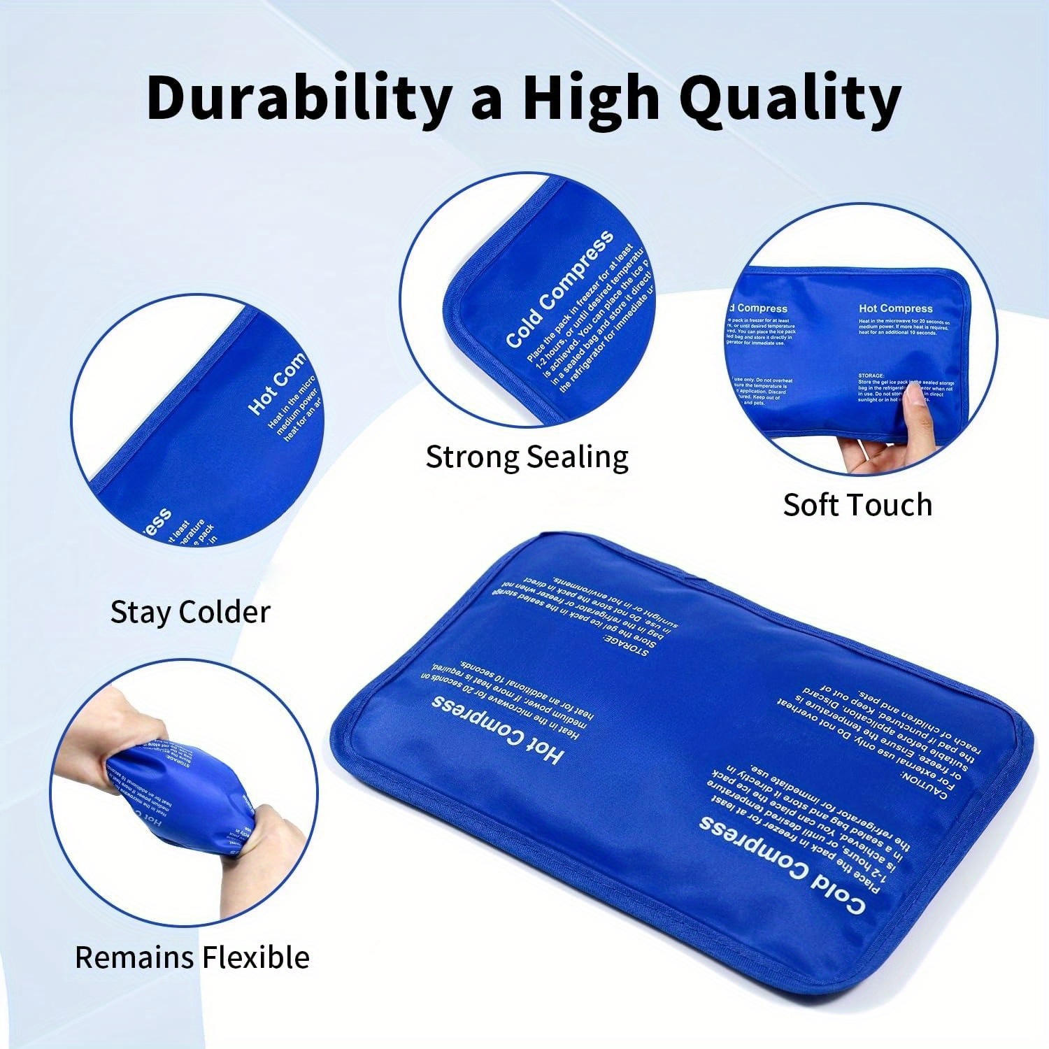 Ice Packs for Injuries Hot Col - đánh giá và giá Cold Pack Ice Gel