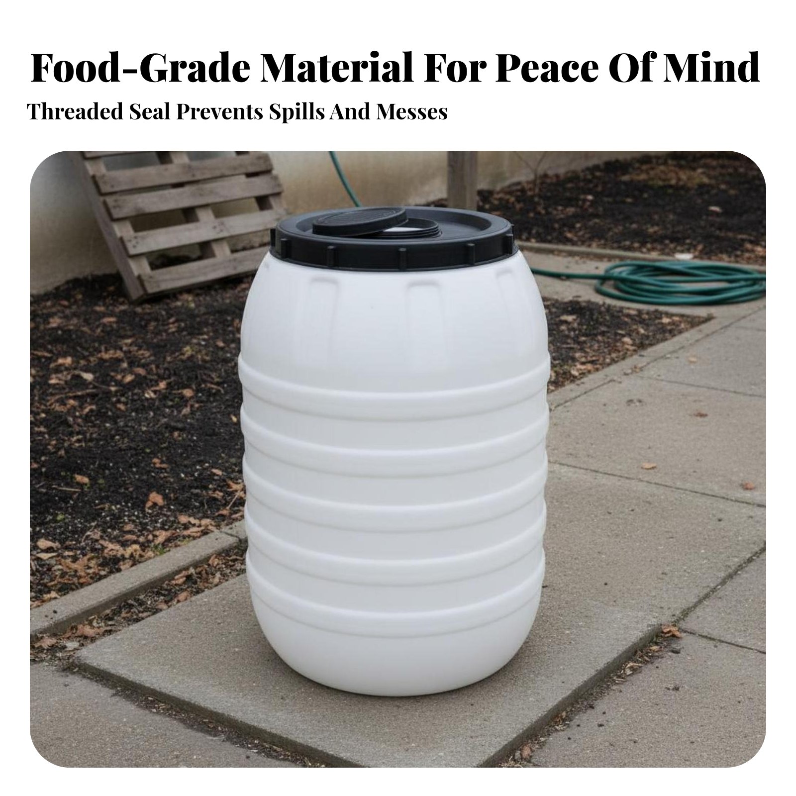 Food Grade Plastic Barrel Airt - đánh giá và giá Food Storage Plastic