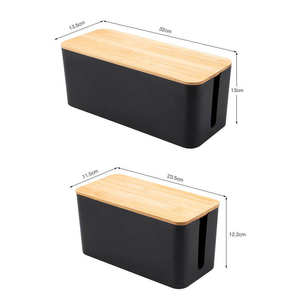2Pcs Cable Storage Box Plastic - đánh giá và giá Food Storage Management
