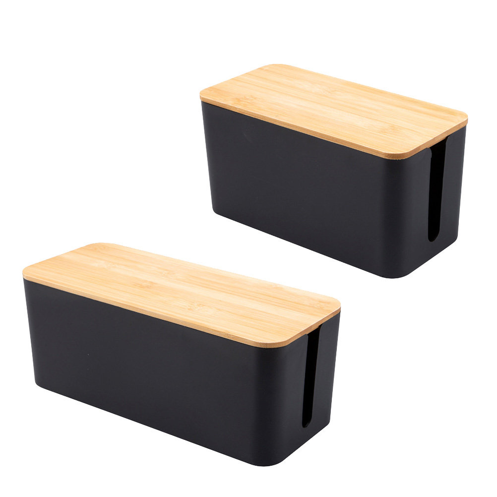 2Pcs Cable Storage Box Plastic - đánh giá và giá Food Storage Management