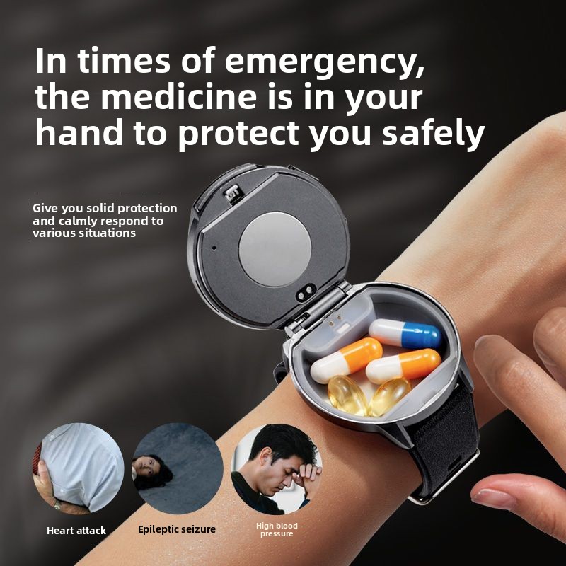 Smart Pill Reminder Watch 2 in - đánh giá và giá Food Storage Emergency