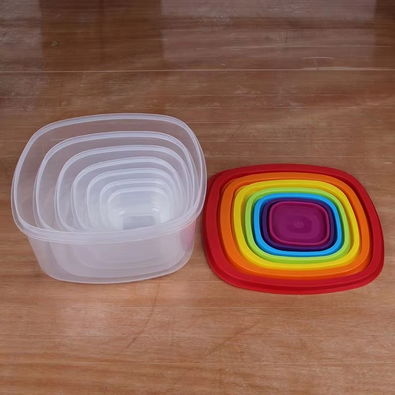 Rainbow 7pcs Food Container Pl - đánh giá và giá Food Storage Plastic