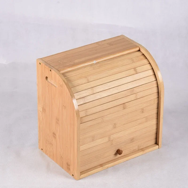Factory New Double-layer Large - đánh giá và giá Bread Box Bamboo