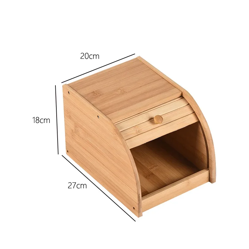 Factory New Double-layer Large - đánh giá và giá Bread Box Bamboo
