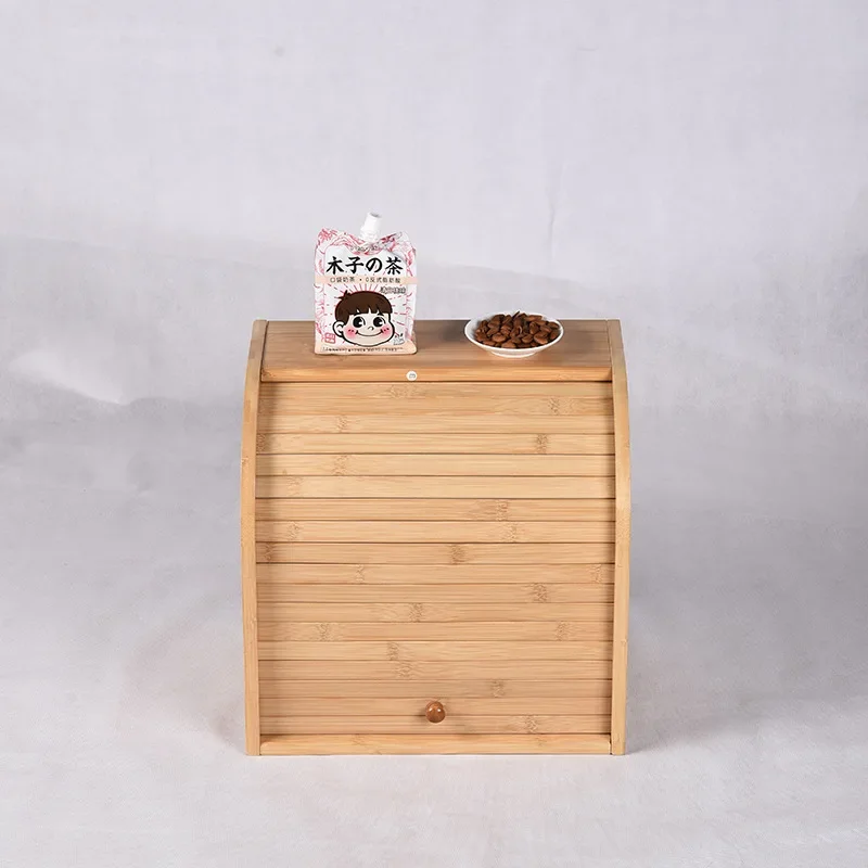 Factory New Double-layer Large - đánh giá và giá Bread Box Bamboo