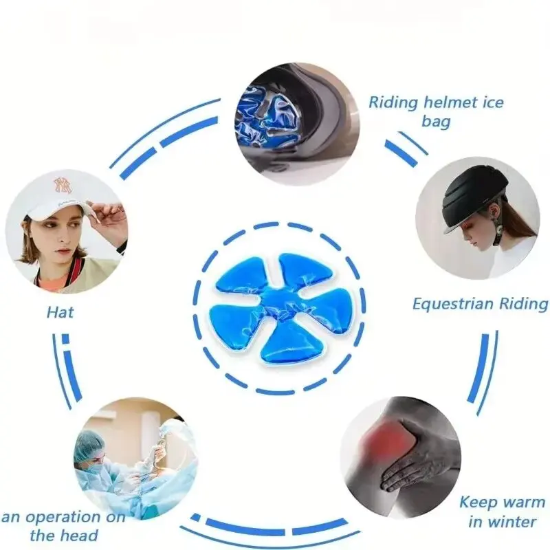Blue Adjustable PVC Gel Ice Pa - đánh giá và giá Cold Pack Ice Gel