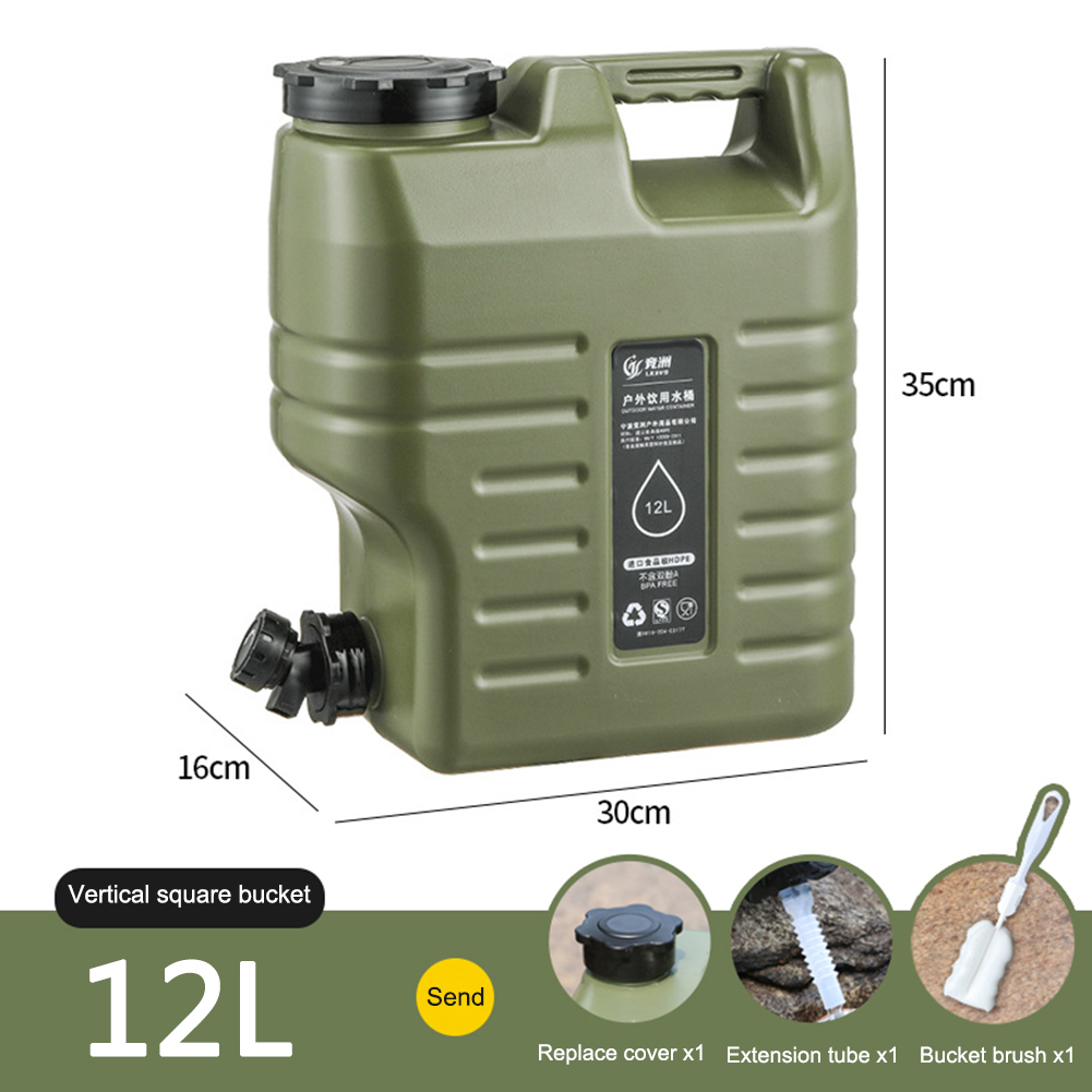 3.2 Gallon/12L Water Jug Porta - đánh giá và giá Food Storage Emergency