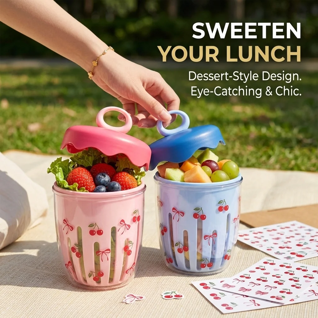 Plastic Fruit Salad Cup with L - đánh giá và giá Food Storage Handling