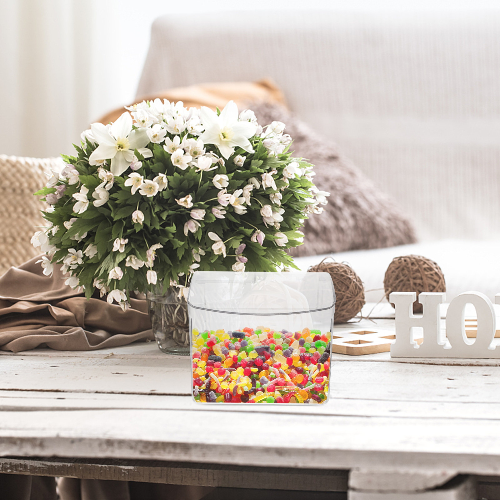 1Pcs Transparent Candy Storage - đánh giá và giá Food Storage For Restaurant