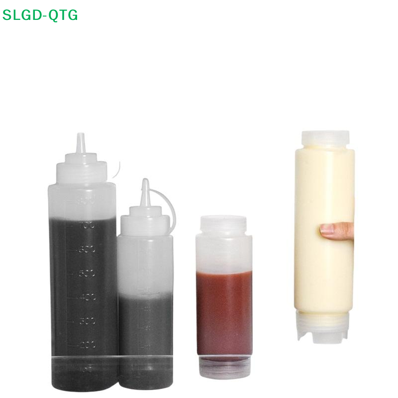 NEW Plastic Inverted Dual Mout - đánh giá và giá Condiment Squeeze Bottle