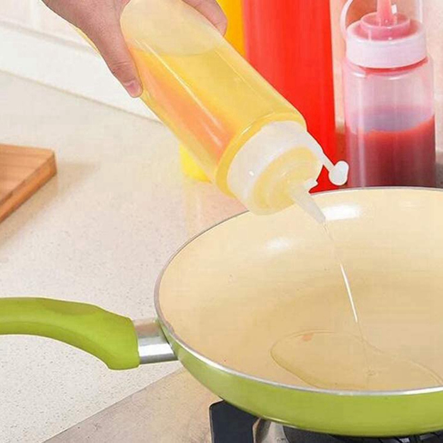 ABGE-24 Pack 8 Oz Squeeze Squi - đánh giá và giá Condiment Squeeze Bottle