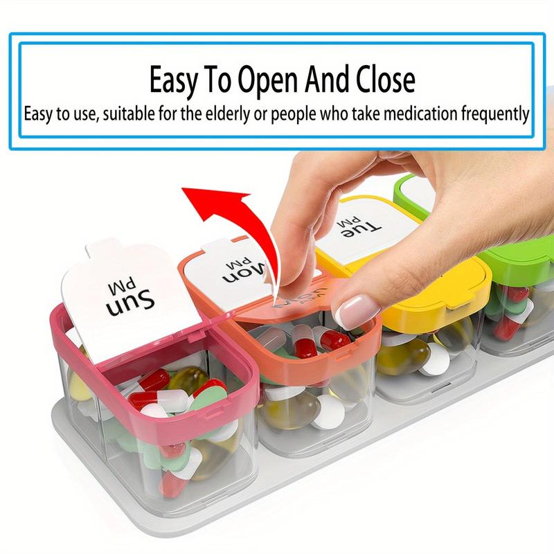 1PCS Large 7 Day Pill Organize - đánh giá và giá Food Storage Xl