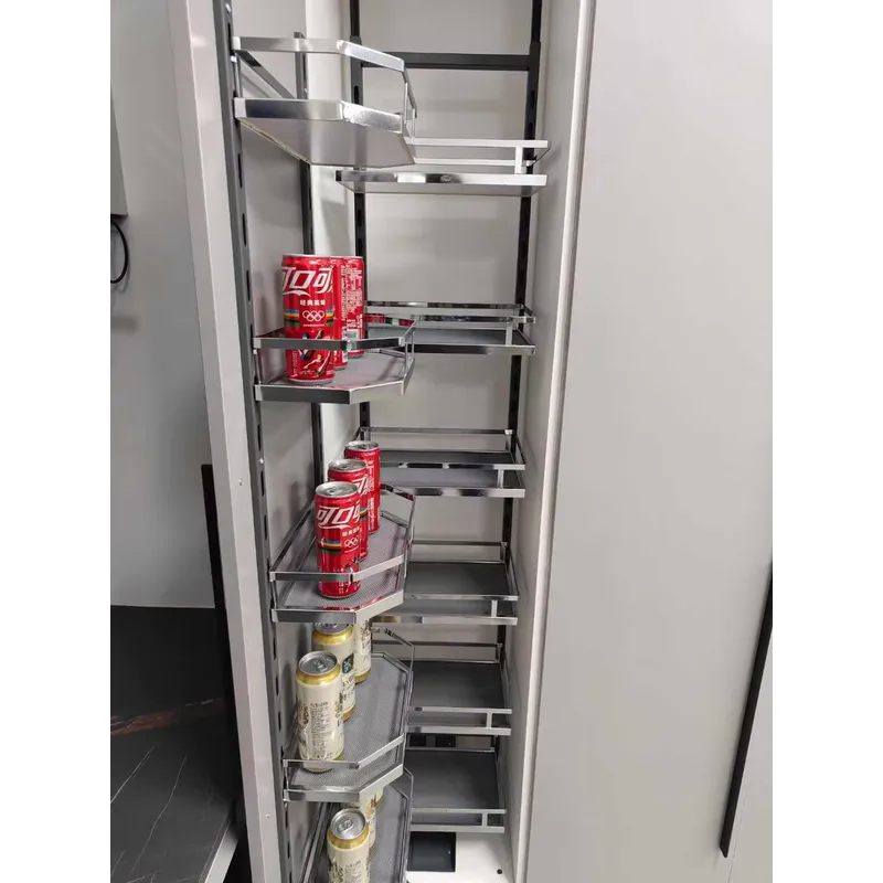 Chrome Iron Soft Close Drawer  - đánh giá và giá Food Storage Without Pantry