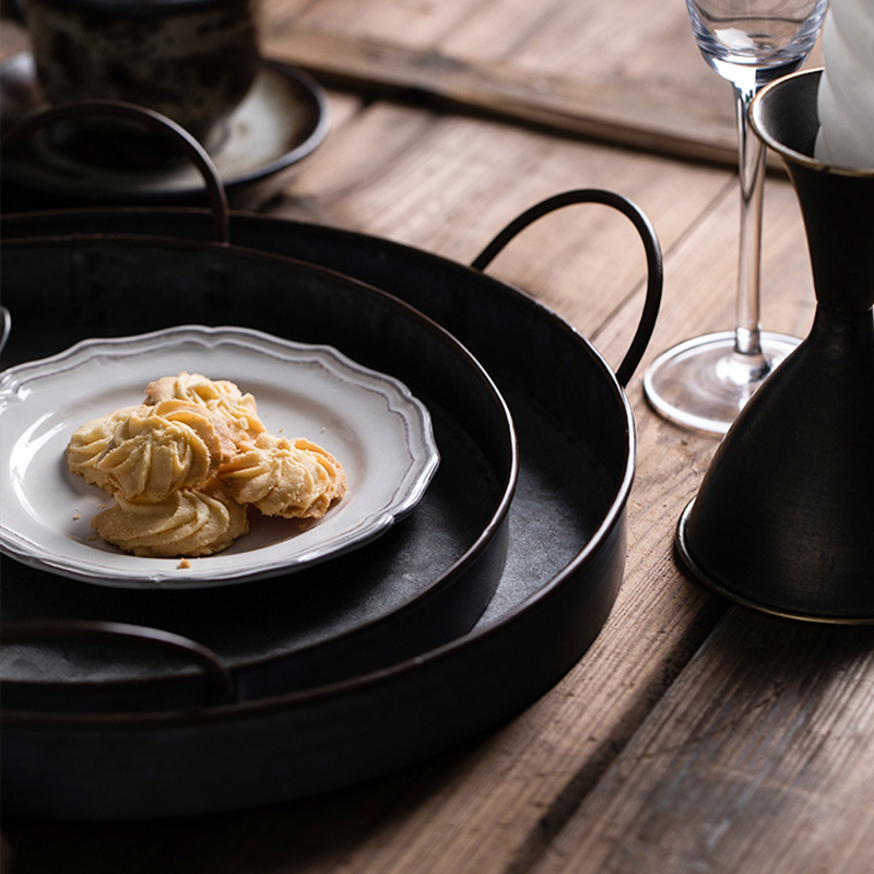 Châu Âu Tròn Retro Miếng Sắt C - đánh giá và giá Food Storage For Restaurant