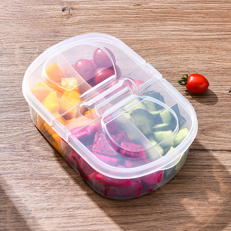 10pcs/4pcs/1pc Portable Lunch  - đánh giá và giá Food Storage Containers Plastic Box