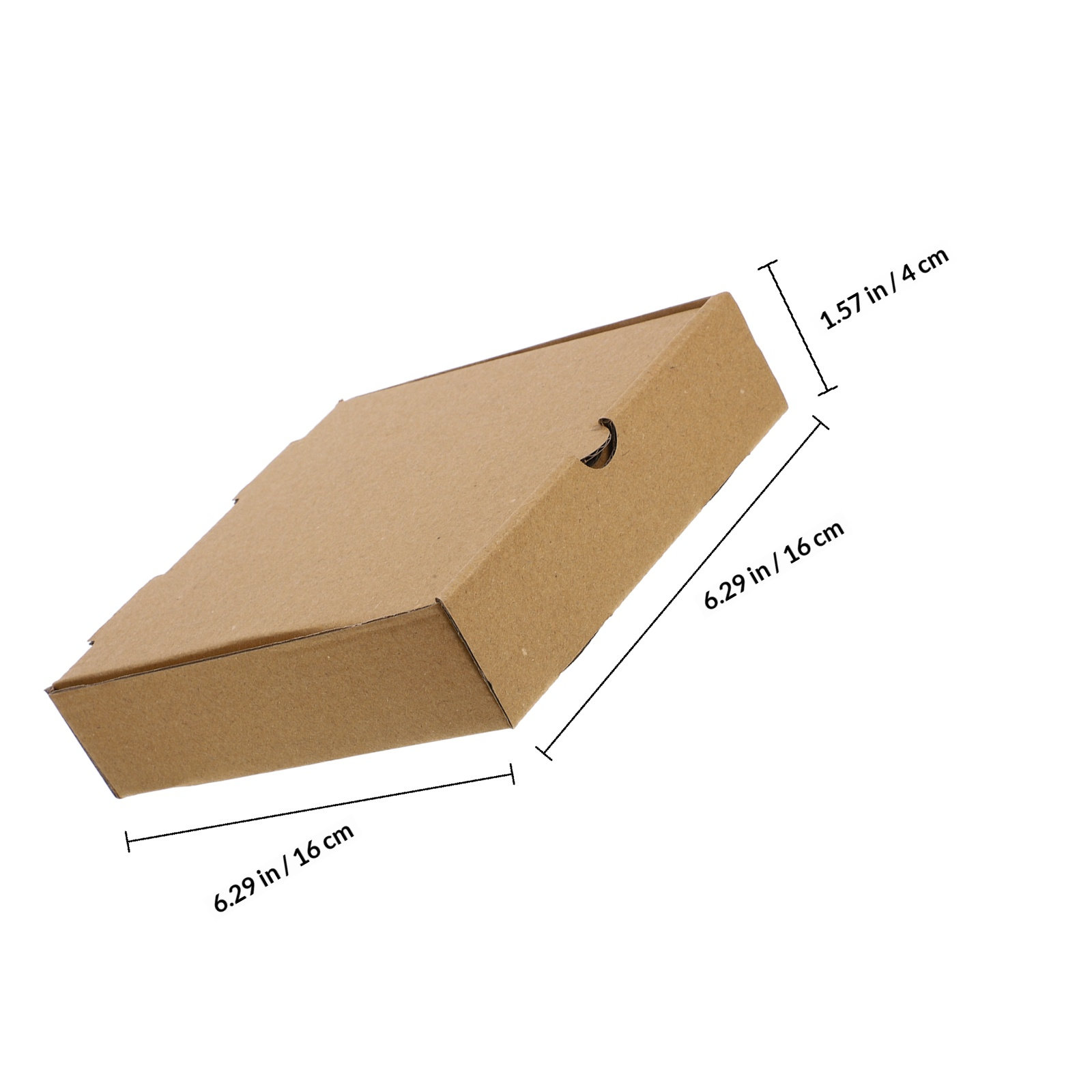 10Pcs Kraft Paper Pizza Boxes  - đánh giá và giá Food Storage Containers Plastic Box