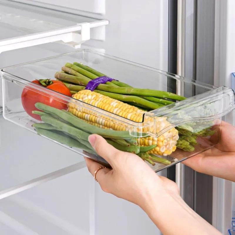 Clear Fruit Organizer Rack Hol - đánh giá và giá Food Storage Containers Plastic Box
