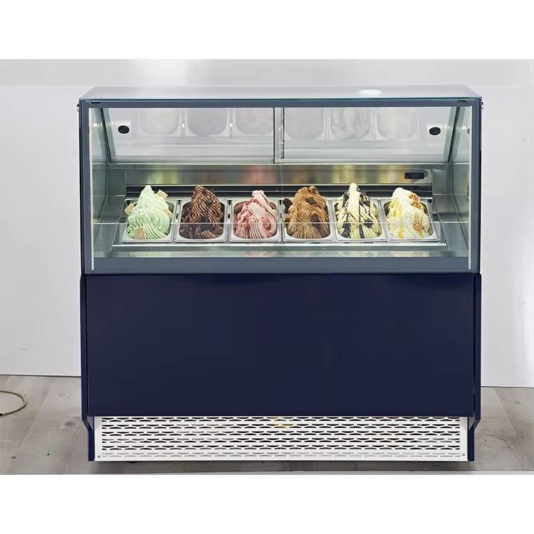 Immersive Glass Door Chest Dis - đánh giá và giá Food Storage Frozen