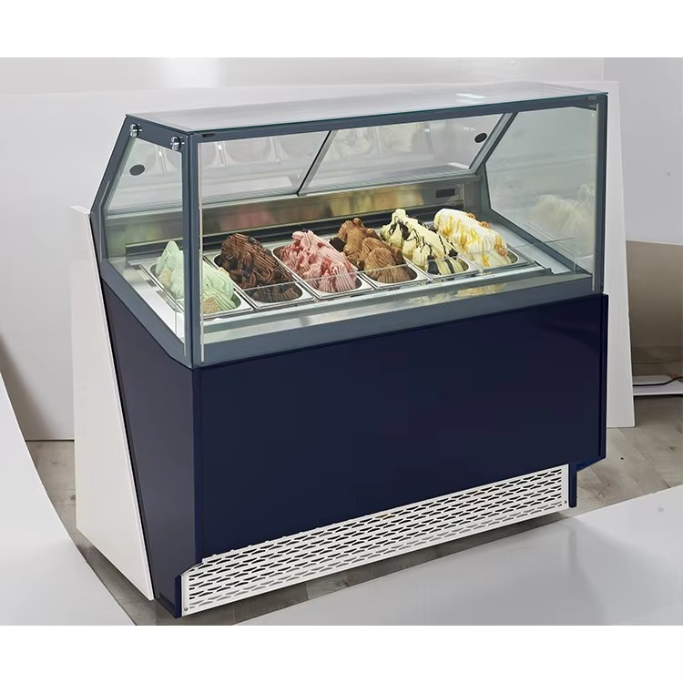 Immersive Glass Door Chest Dis - đánh giá và giá Food Storage Frozen