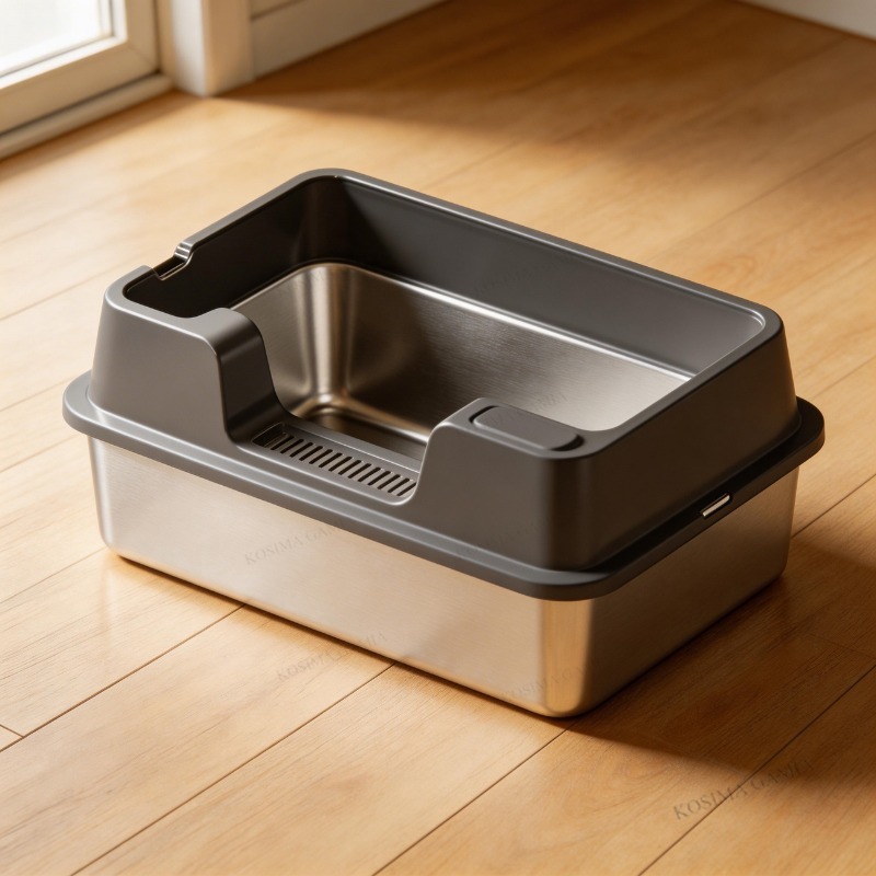 XL Stainless Steel Cat Litter  - đánh giá và giá Food Storage Xl
