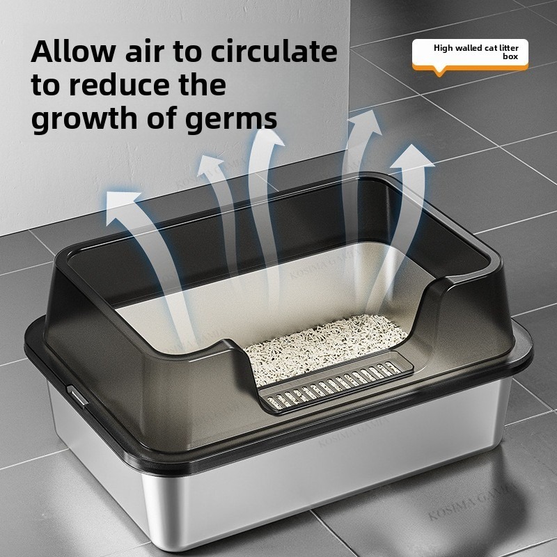 XL Stainless Steel Cat Litter  - đánh giá và giá Food Storage Xl