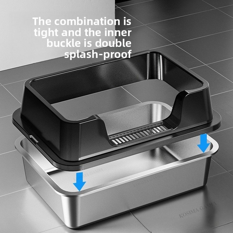 XL Stainless Steel Cat Litter  - đánh giá và giá Food Storage Xl
