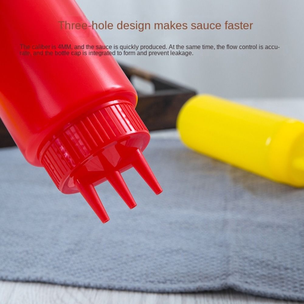 New Plastic Squeezing Sauce bo - đánh giá và giá Condiment Squeeze Bottle