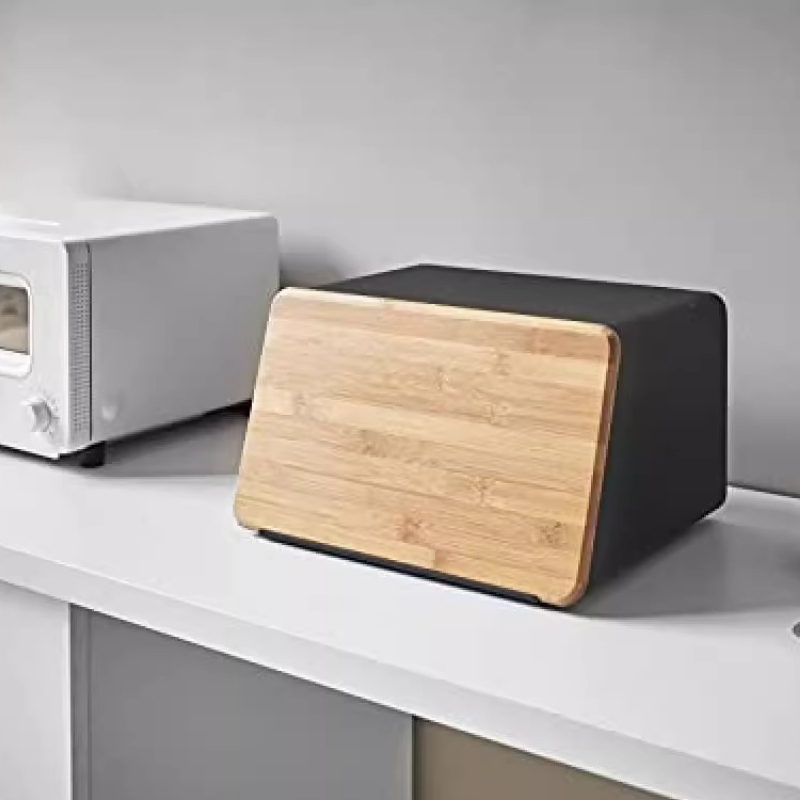 Bamboo Bread Box for Kitchen S - đánh giá và giá Food Storage Handling