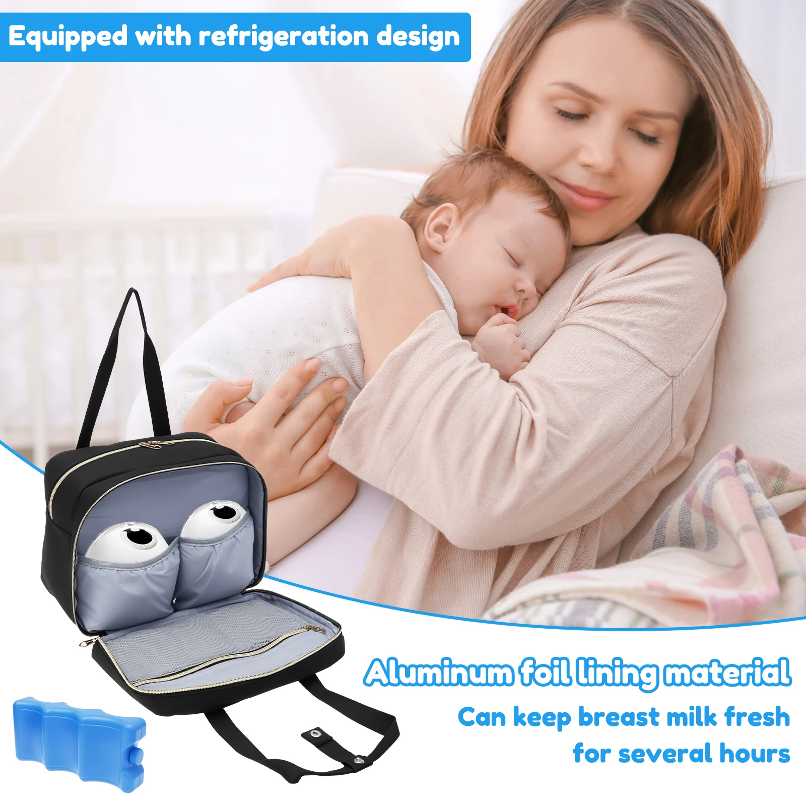 Breast Pump Storage Bag with I - đánh giá và giá Food Storage Keep Warm