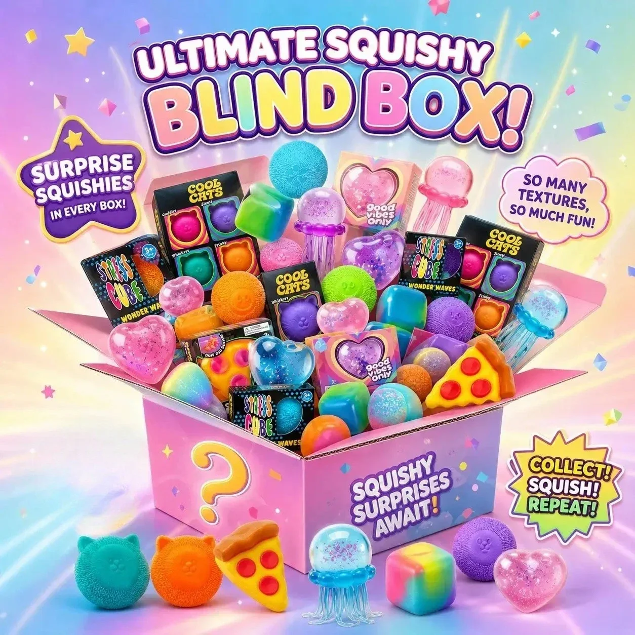120+ Mystery Fidget Toy Blind  - đánh giá và giá Food Storage Plastic
