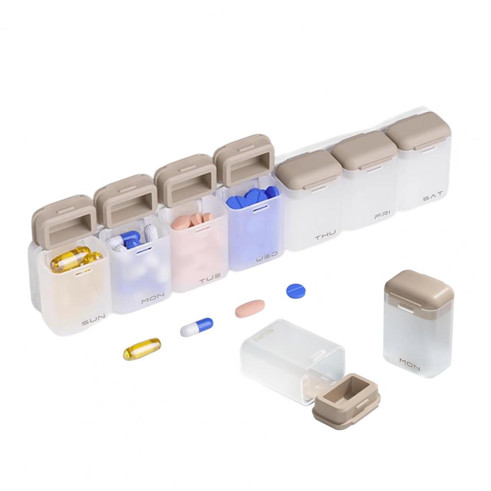 Magnetic Weekly Pill Organizer - đánh giá và giá Food Storage Management