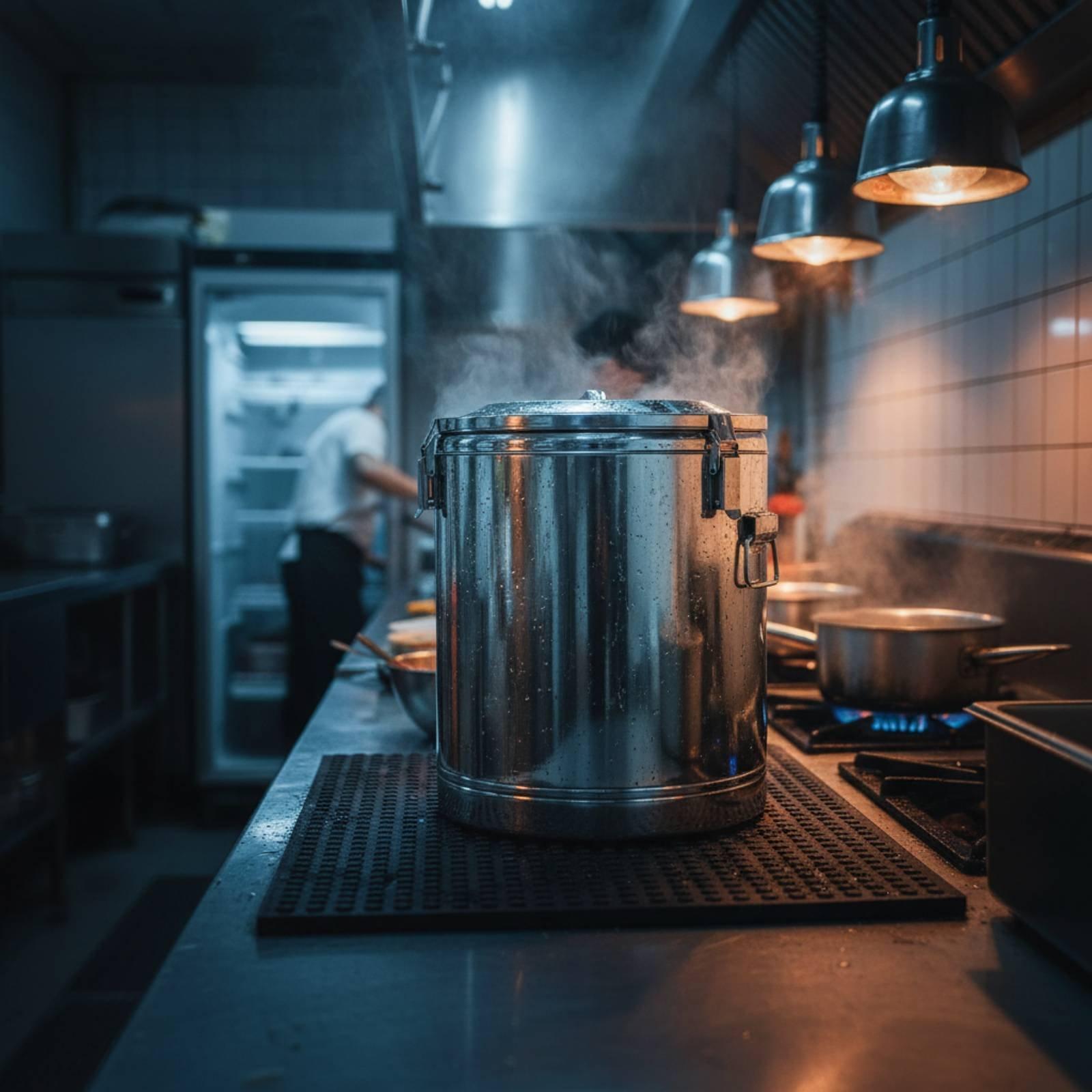 Double Wall Stainless Steel Bu - đánh giá và giá Food Storage For Restaurant