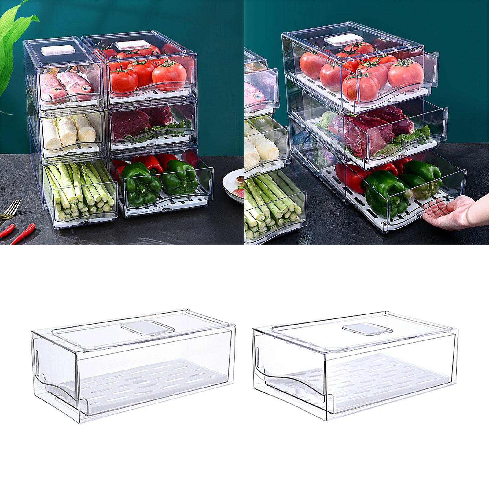 Fridge Drawer Bins Pantry Orga - đánh giá và giá Food Storage Without Pantry