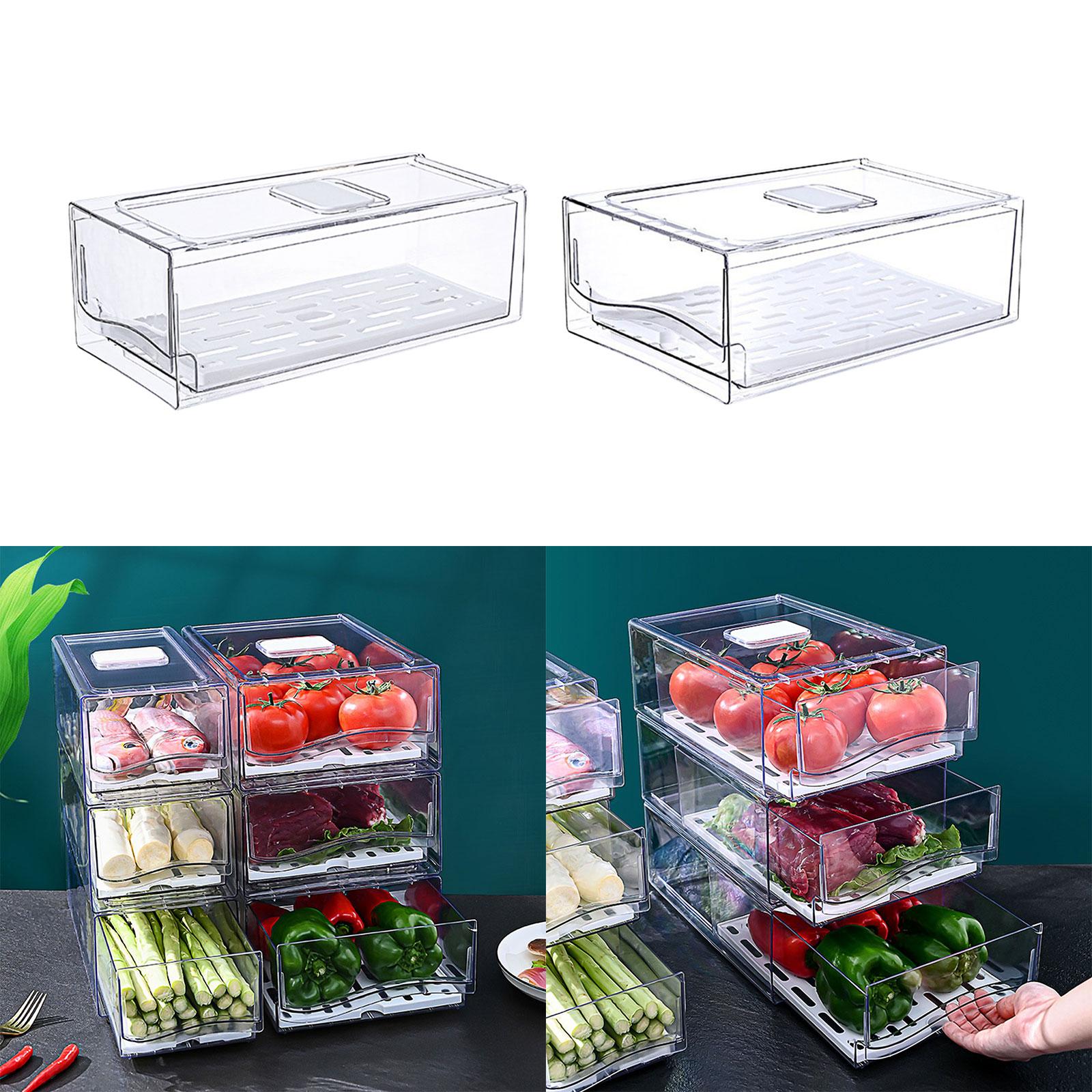 Fridge Drawer Bins Pantry Orga - đánh giá và giá Food Storage Without Pantry