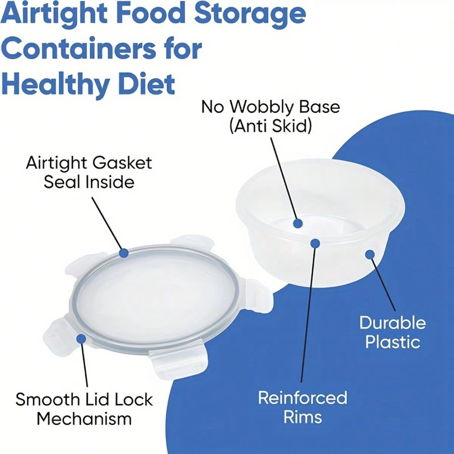 24‑Piece Meal Prep Food Contai - đánh giá và giá Food Storage Box Set