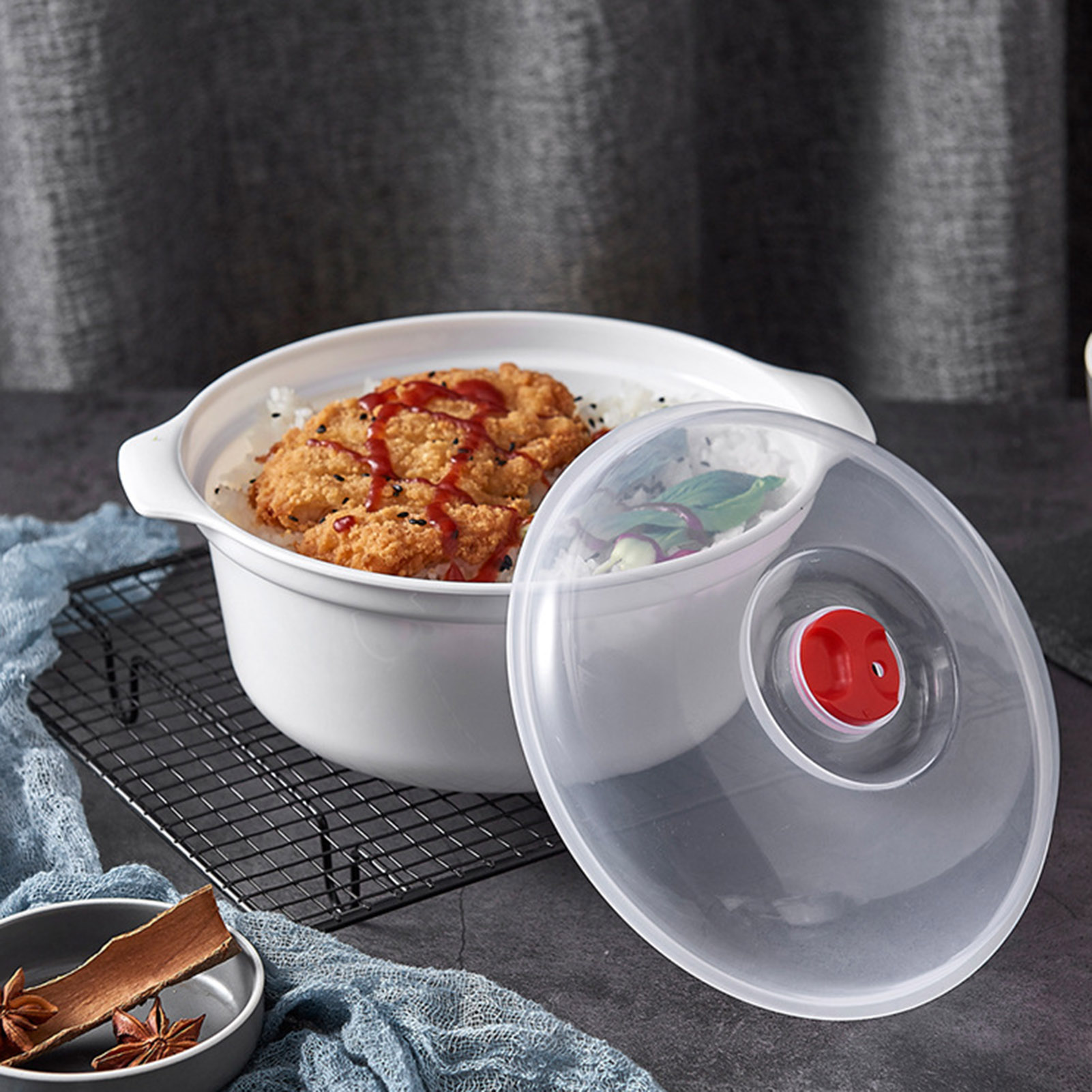 Professional Lunch Box Round F - đánh giá và giá Food Storage Containers Plastic Box