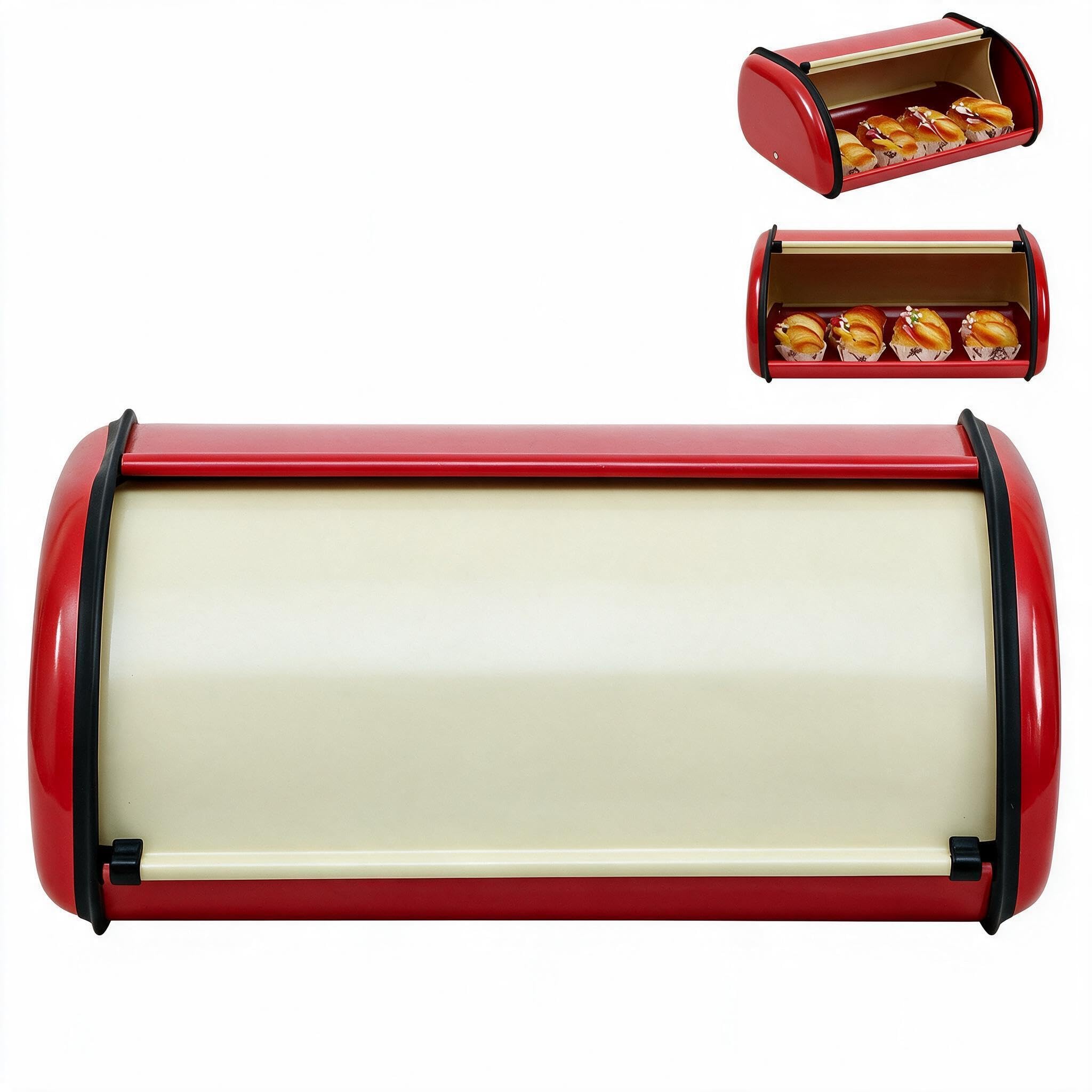 Metal Bread Box for Kitchen Co - đánh giá và giá Food Storage Handling