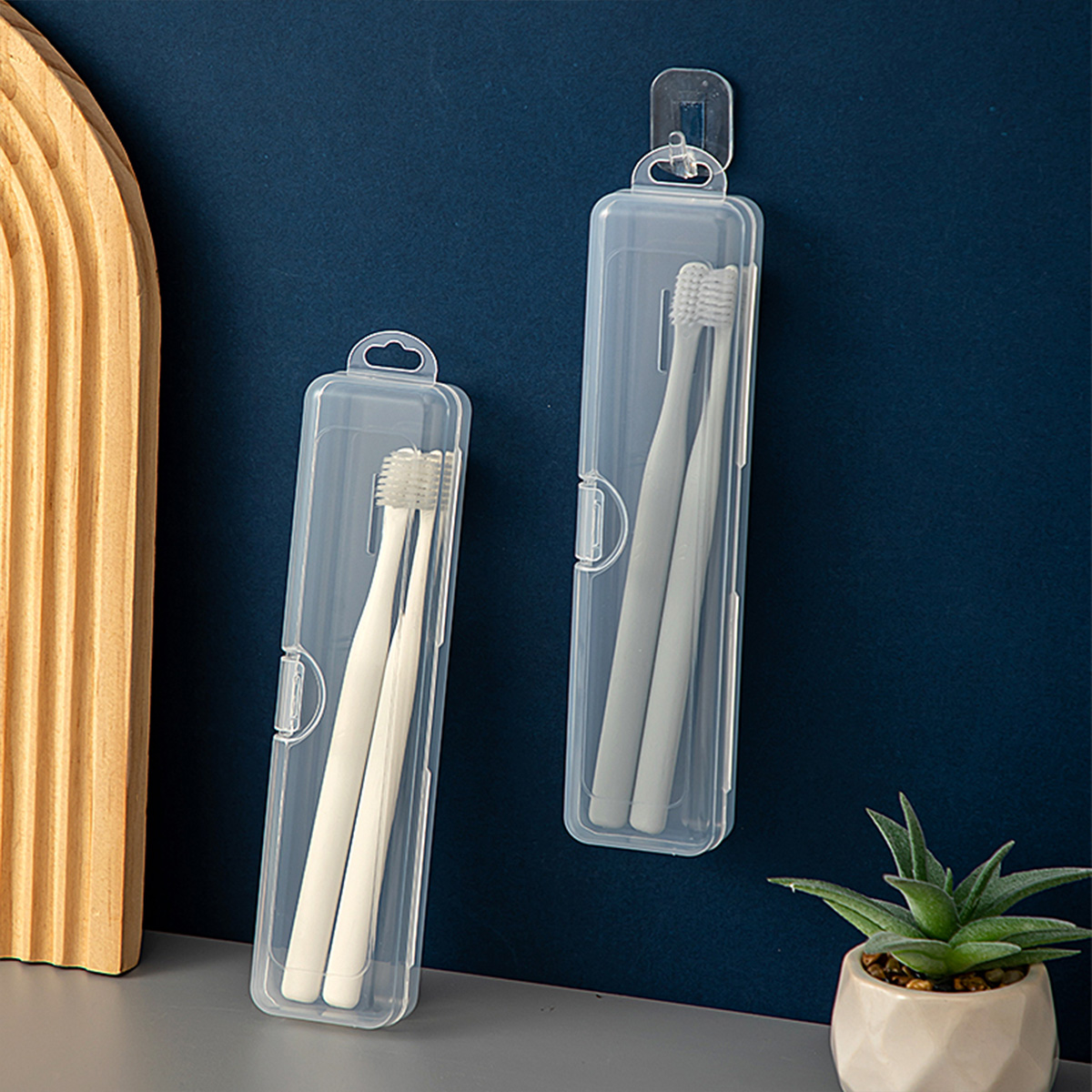 WORTHBUY Toothbrush Box Transp - đánh giá và giá Food Storage Containers Plastic Box