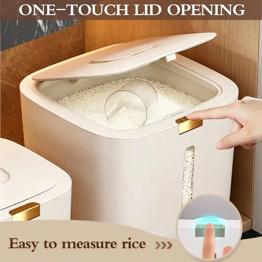 Shenghuochuangyi Rice Storage  - đánh giá và giá Food Storage Box Set