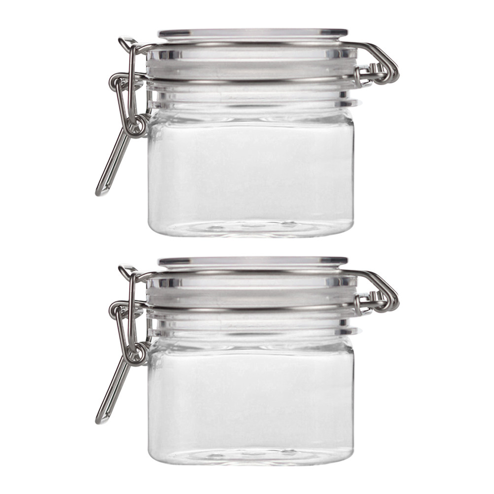 2Pcs Sealed Storage Jars Trans - đánh giá và giá Food Storage Containers