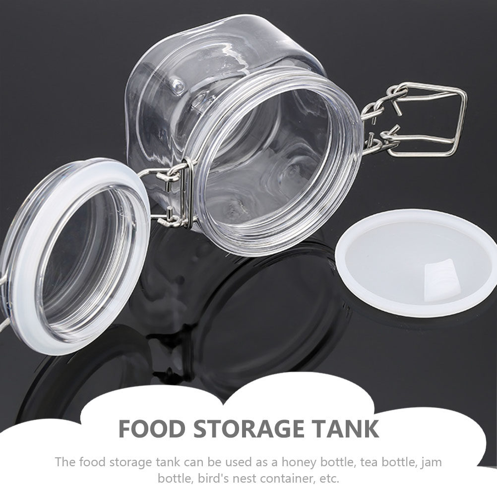2Pcs Sealed Storage Jars Trans - đánh giá và giá Food Storage Containers